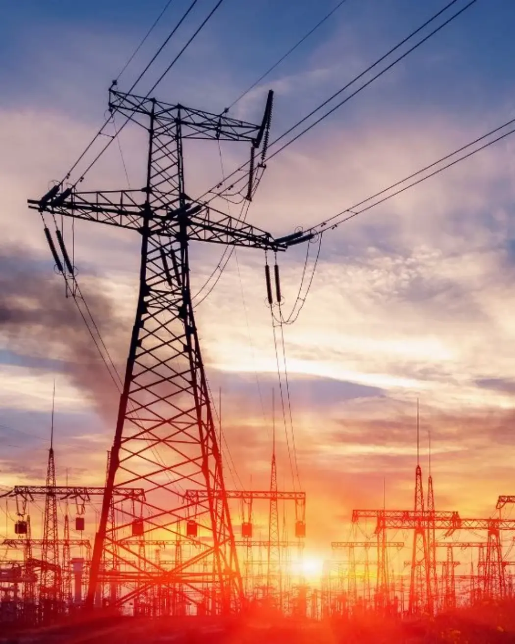 High Tension Power Lines